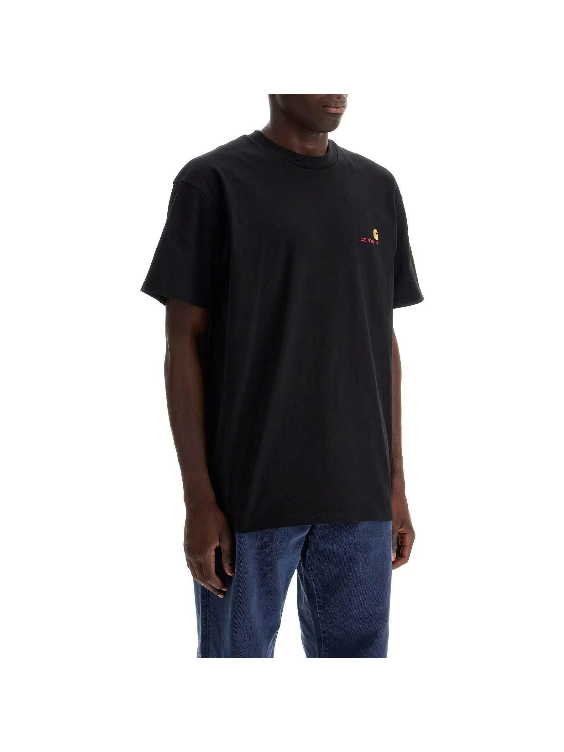 American Script Embroidered T-Shirt