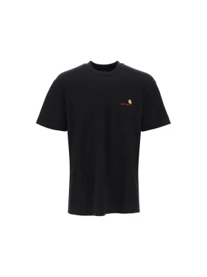 American Script Embroidered T-Shirt