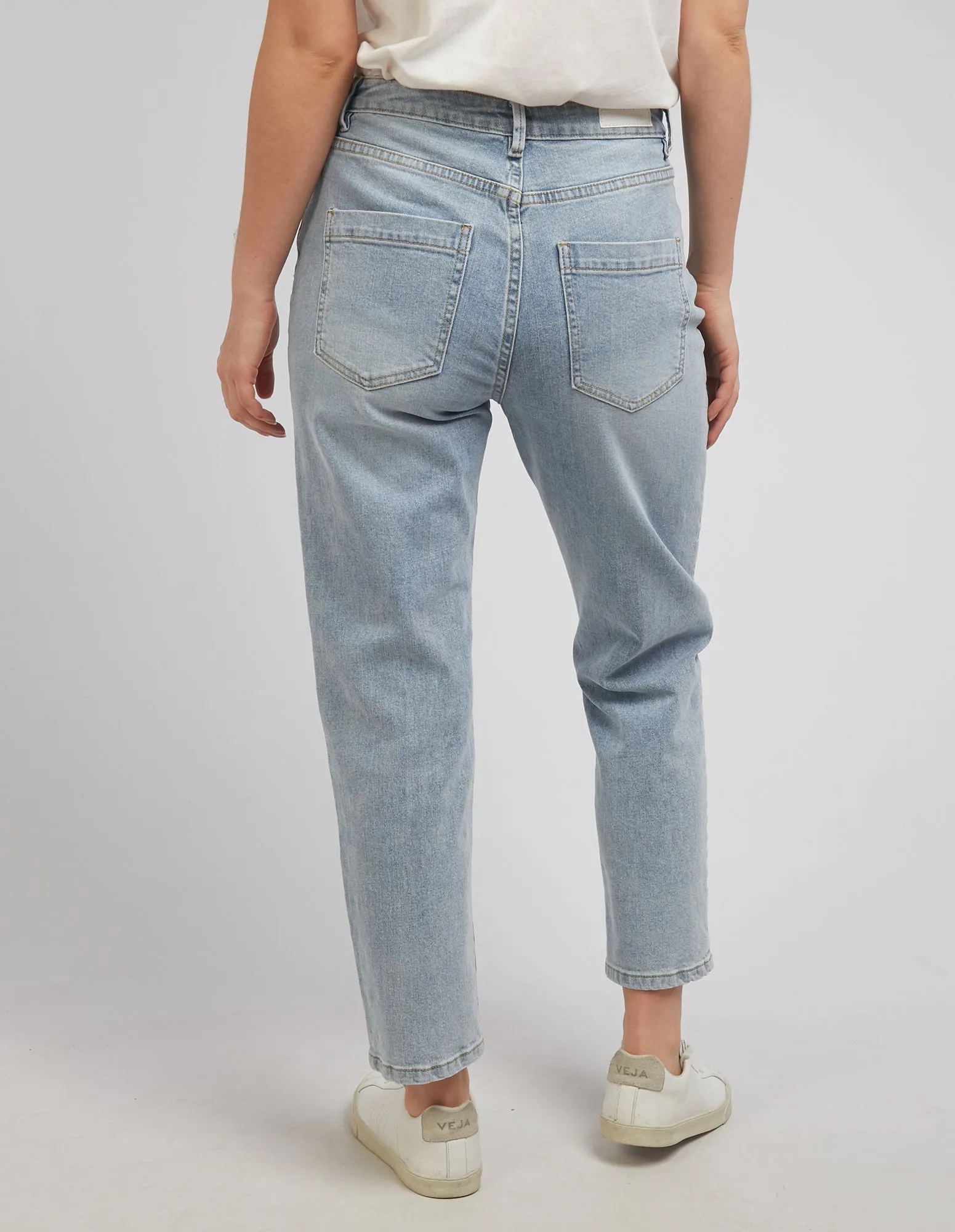 Barkly Straight Leg Jeans - Vintage Mid Blue