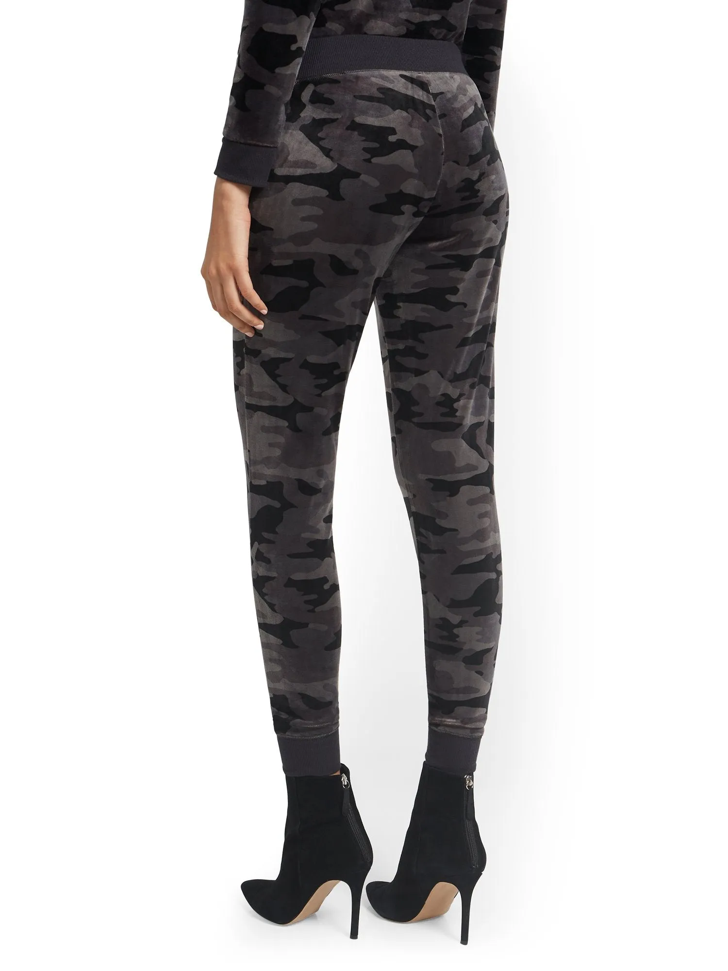 Camo-Print Velour Jogger Pant - Dreamy Velour Collection