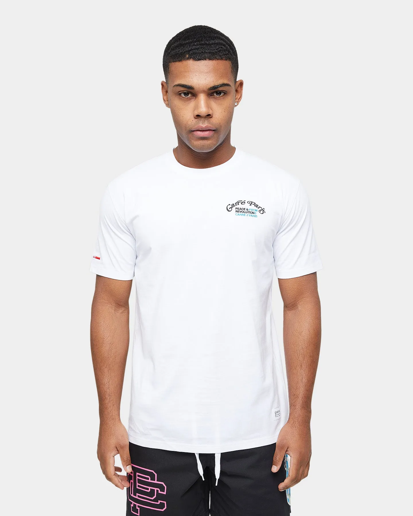 Carre Global Peace CLS SS T-Shirt White