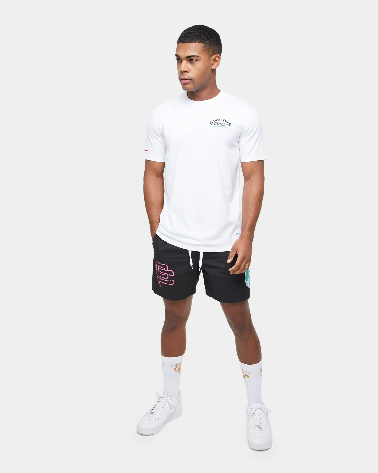Carre Global Peace CLS SS T-Shirt White