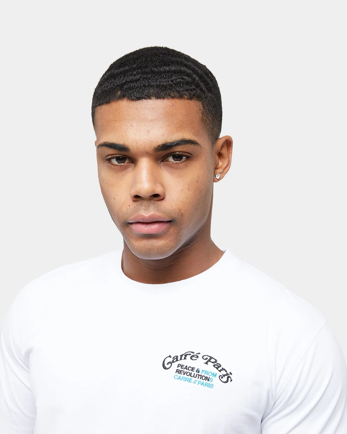 Carre Global Peace CLS SS T-Shirt White