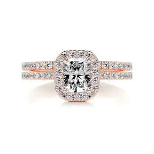 Cora Diamond Bridal Set -14K Rose Gold