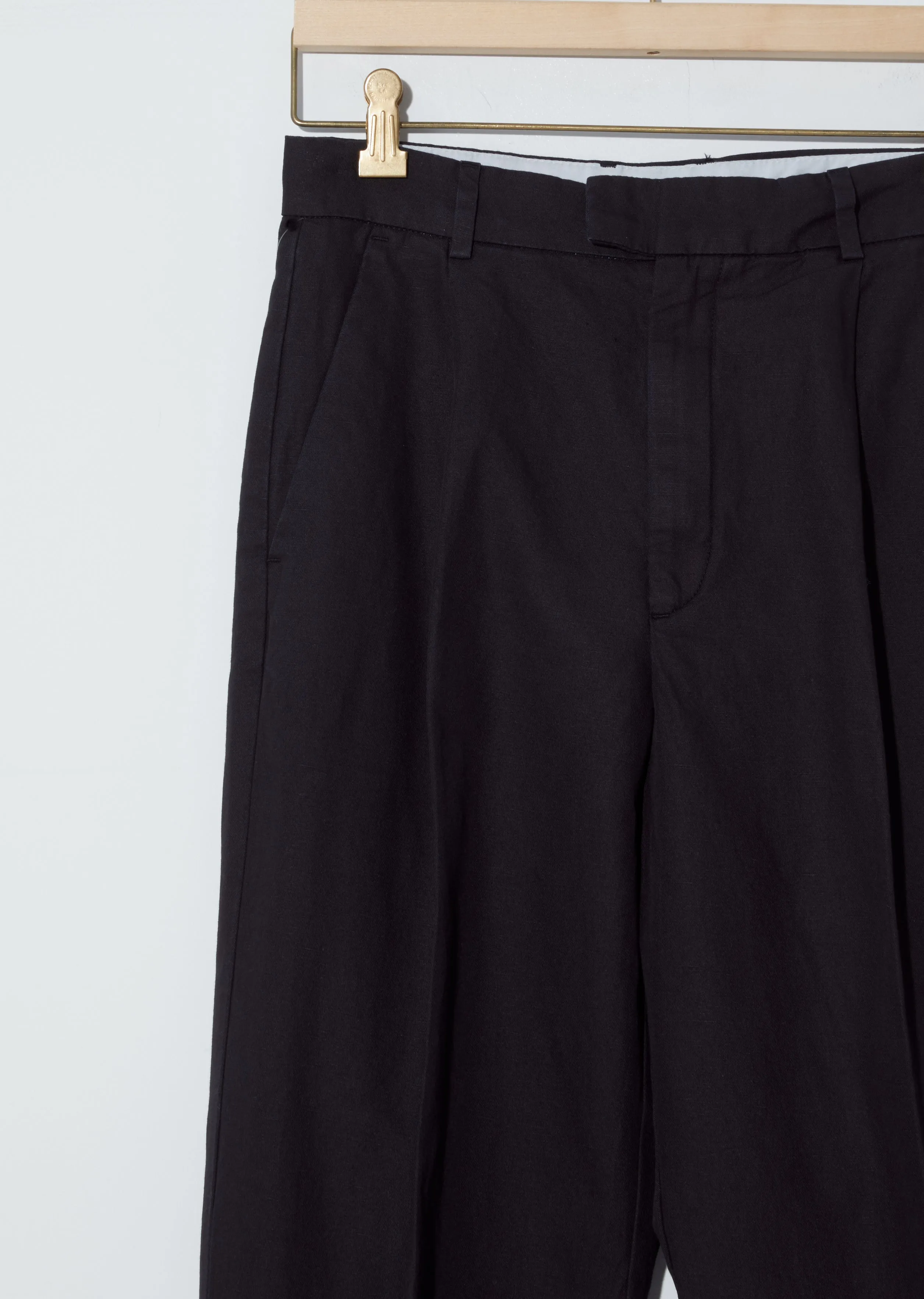 Cotton-Linen Alta Trousers
