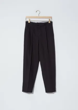 Cotton-Linen Alta Trousers