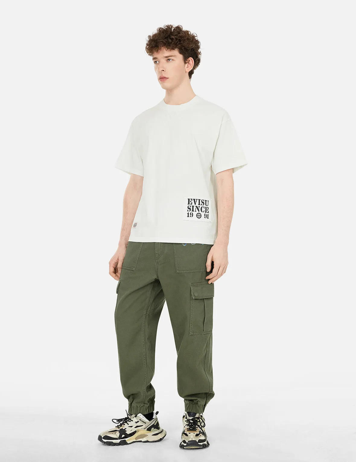 Daicock Embroidery Relax Fit T-shirt