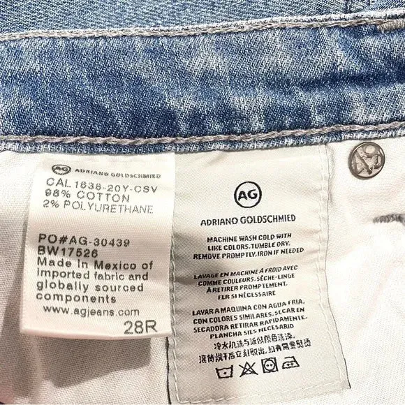 Distressed High Waist Skinny Jeans