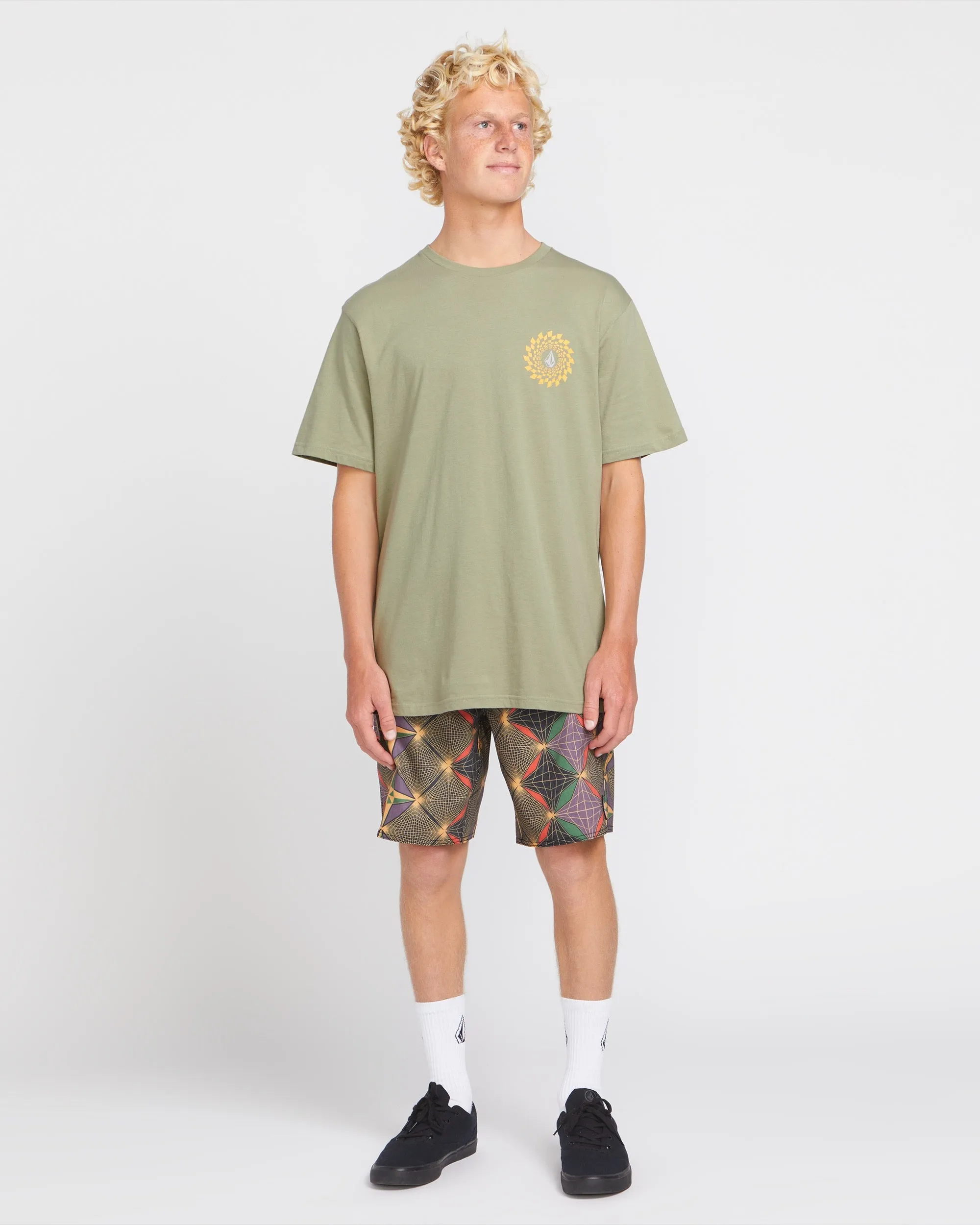 Easy Orbit Short Sleeve Tee - Green Tea