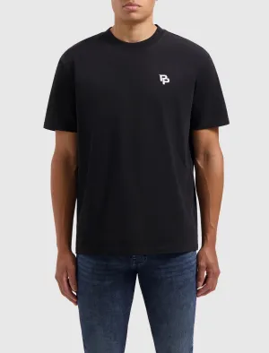 Initials T-shirt | Black