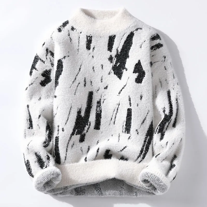 James Scott Graffiti Casual Sweater