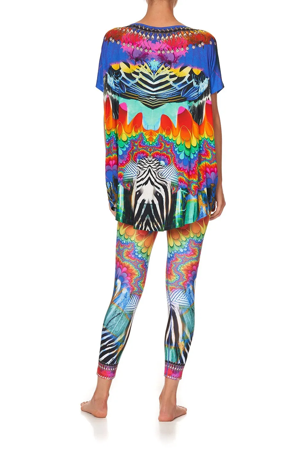 LOOSE FIT TEE RAINBOW GATHERING