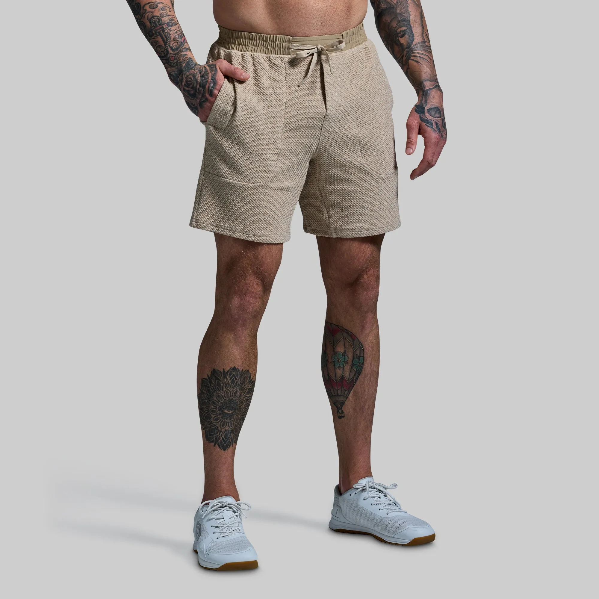 Men's Cloud Short Set (Almond)