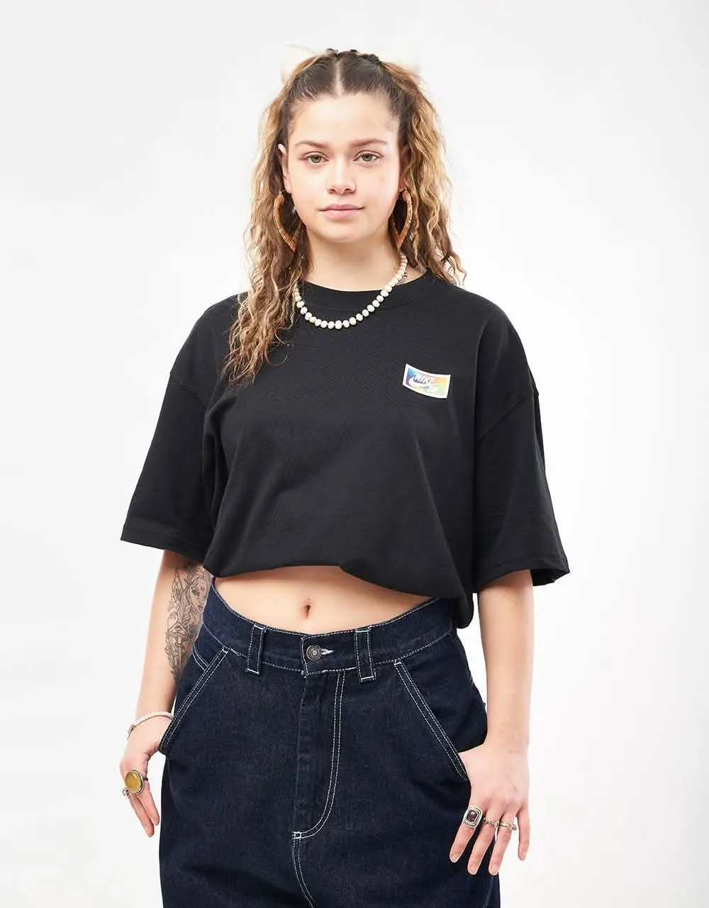 Nike SB Thumbprint T-Shirt - Black