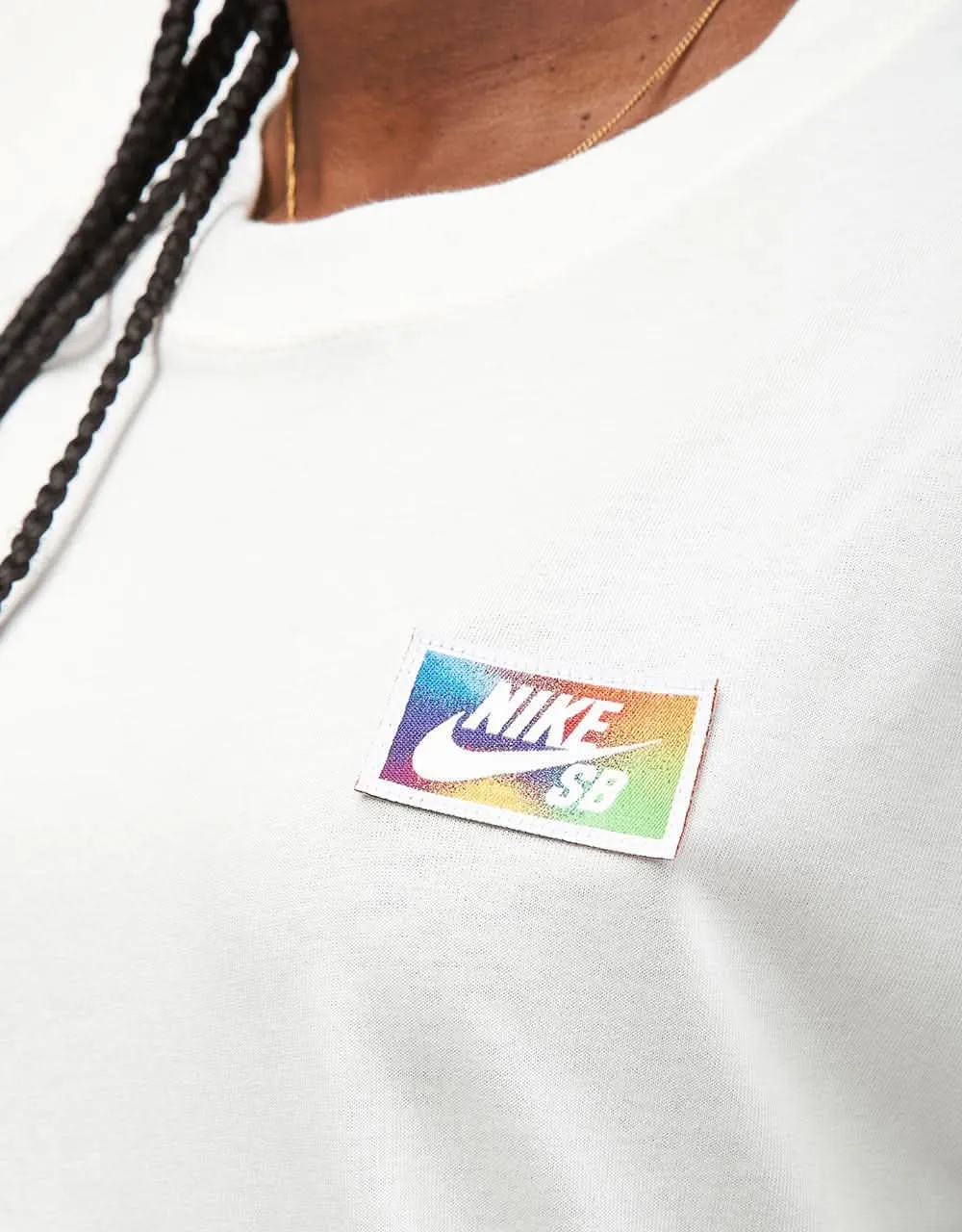 Nike SB Thumbprint T-Shirt - Sail