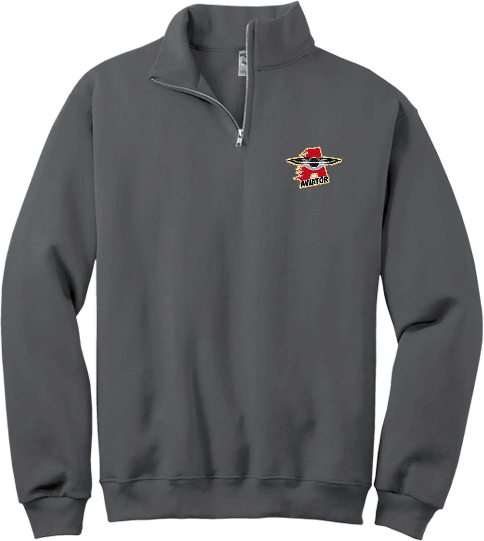 NY Aviators NuBlend 1/4-Zip Cadet Collar Sweatshirt