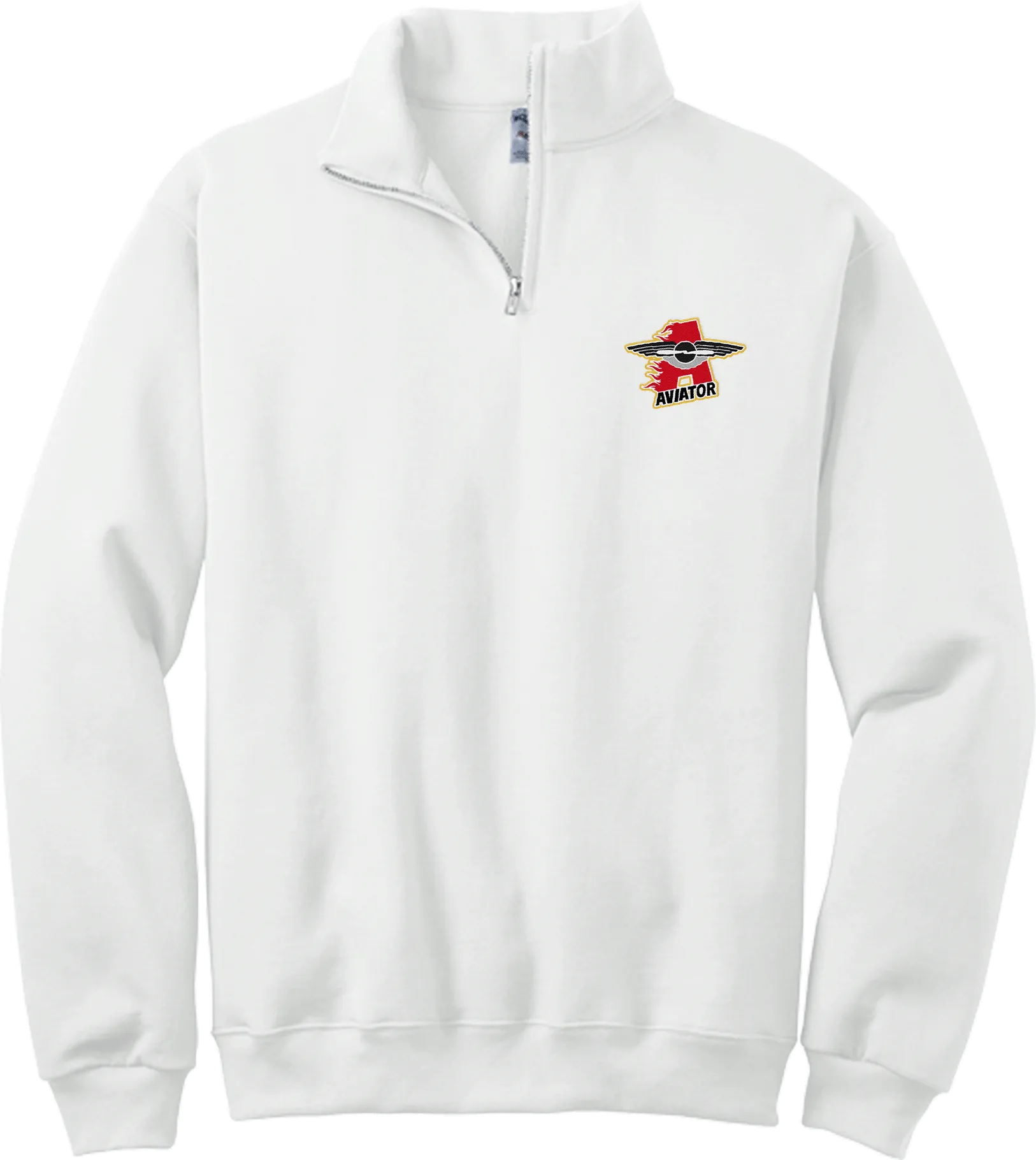 NY Aviators NuBlend 1/4-Zip Cadet Collar Sweatshirt