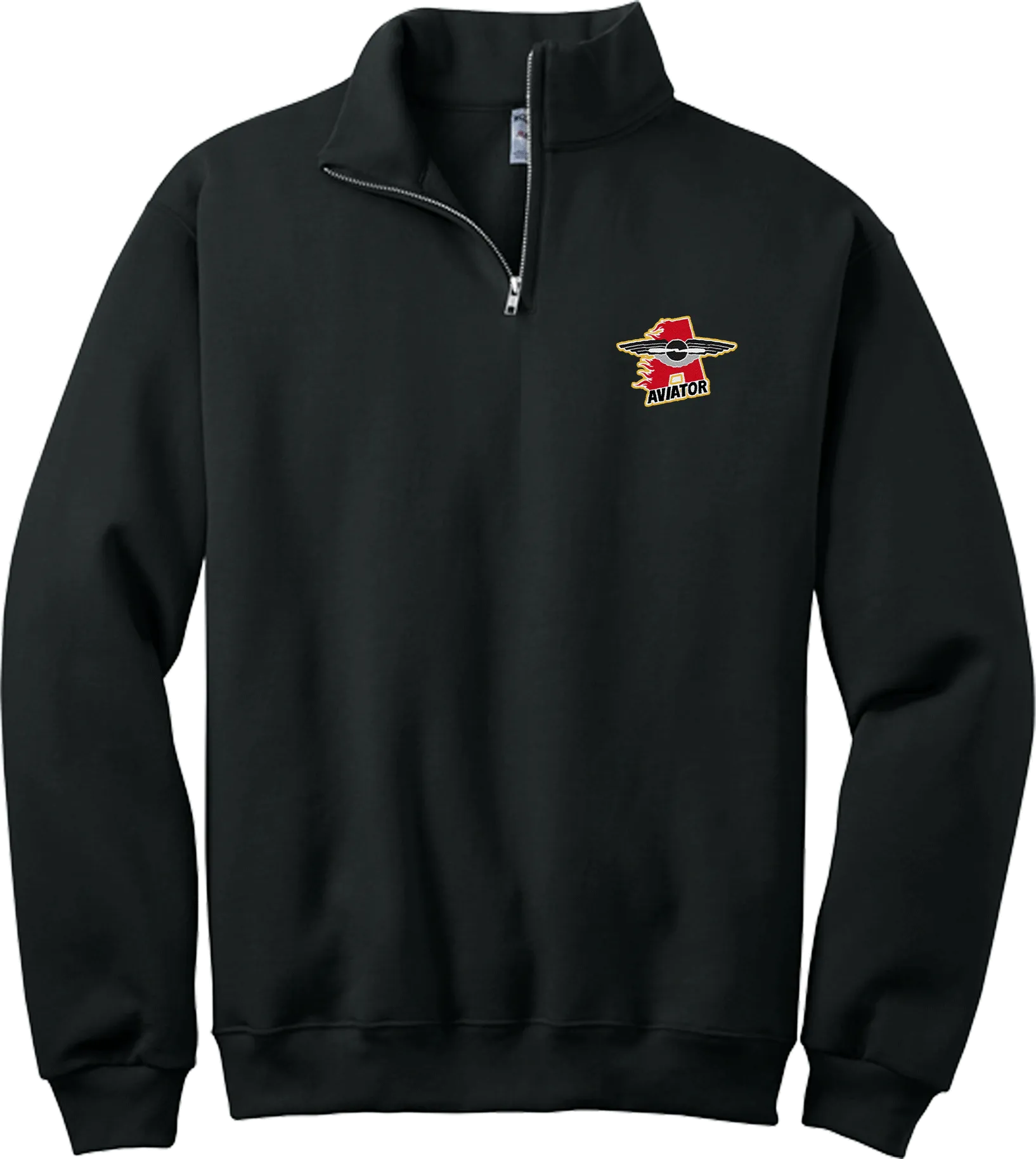 NY Aviators NuBlend 1/4-Zip Cadet Collar Sweatshirt
