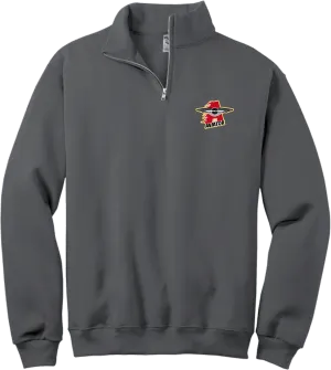 NY Aviators NuBlend 1/4-Zip Cadet Collar Sweatshirt