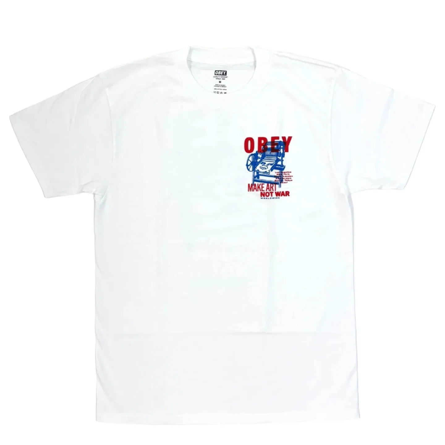 OBEY Printing Press Make Art Classic T-Shirt