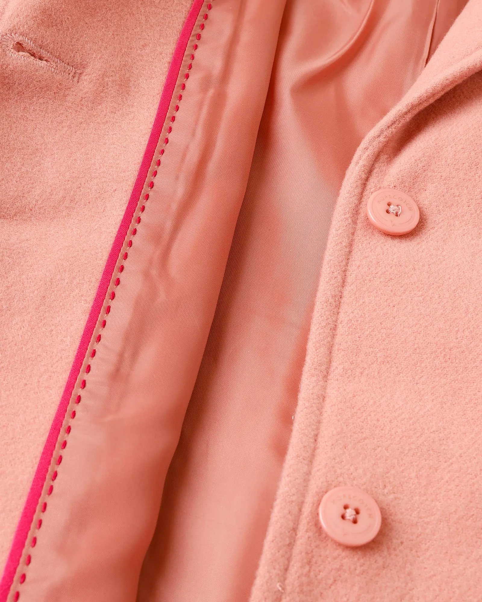 Pink Oversized Coat