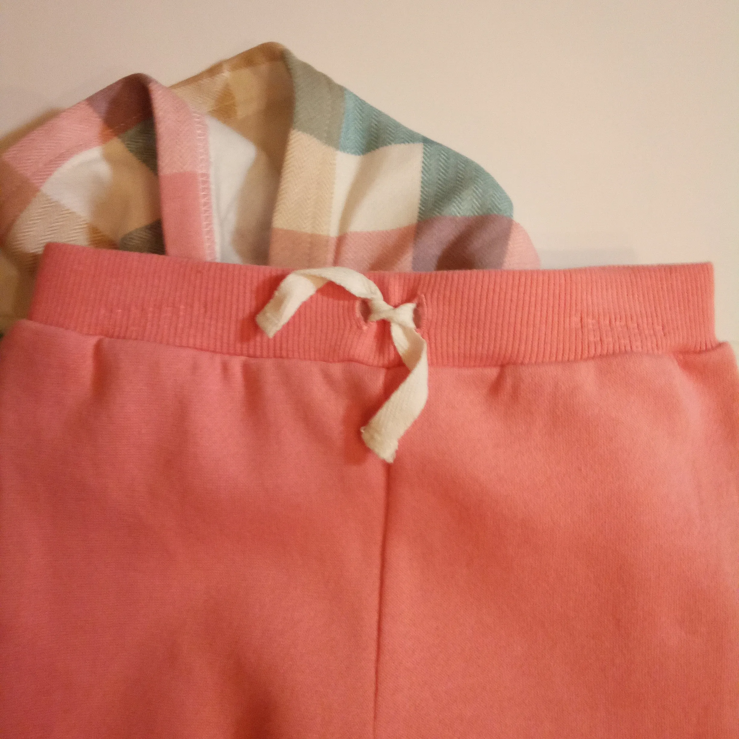 Plaid "Sweet" Hooded Jogger Set | Little Me