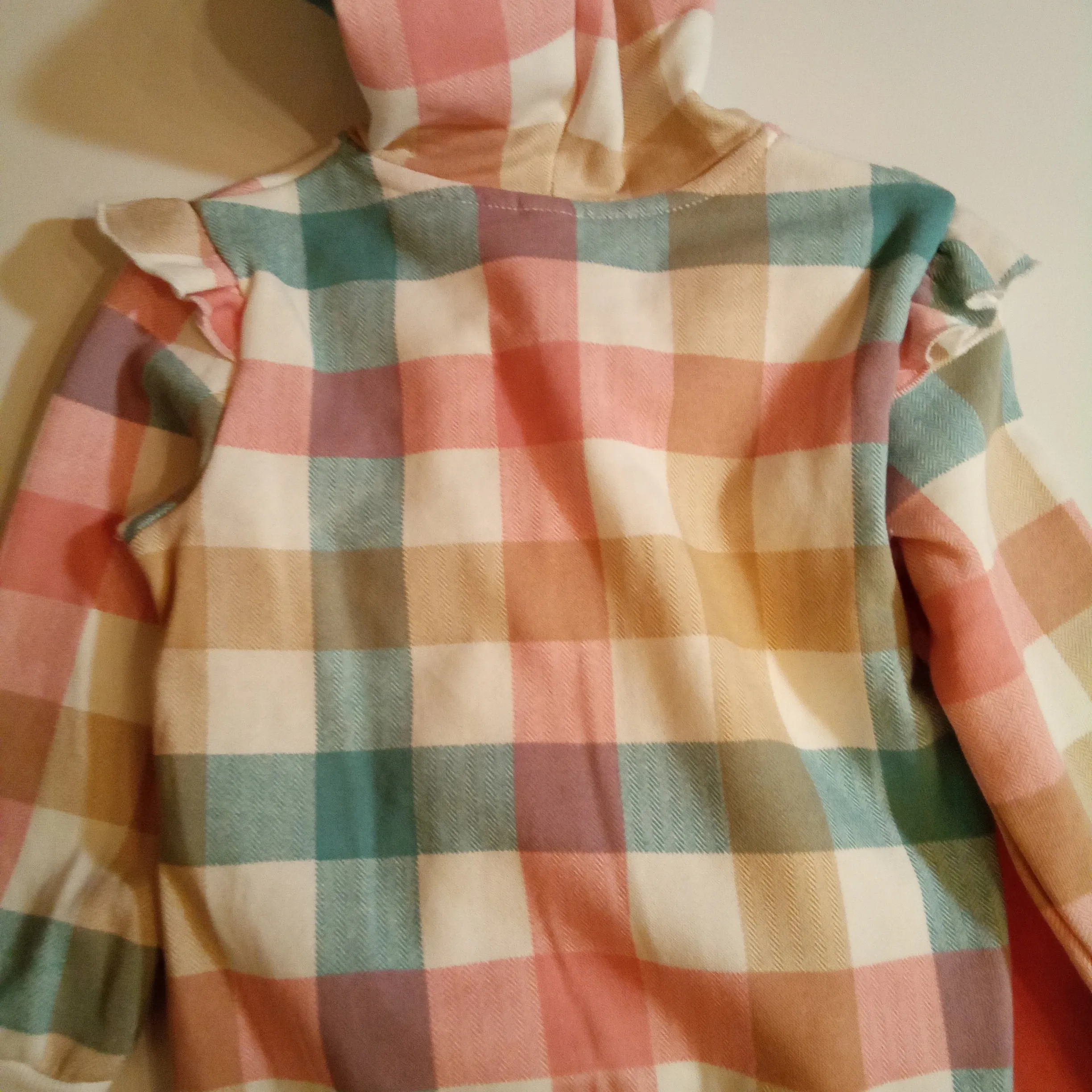 Plaid "Sweet" Hooded Jogger Set | Little Me