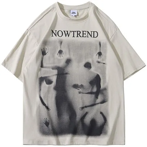 Struggling Shadow Graphic T-Shirt