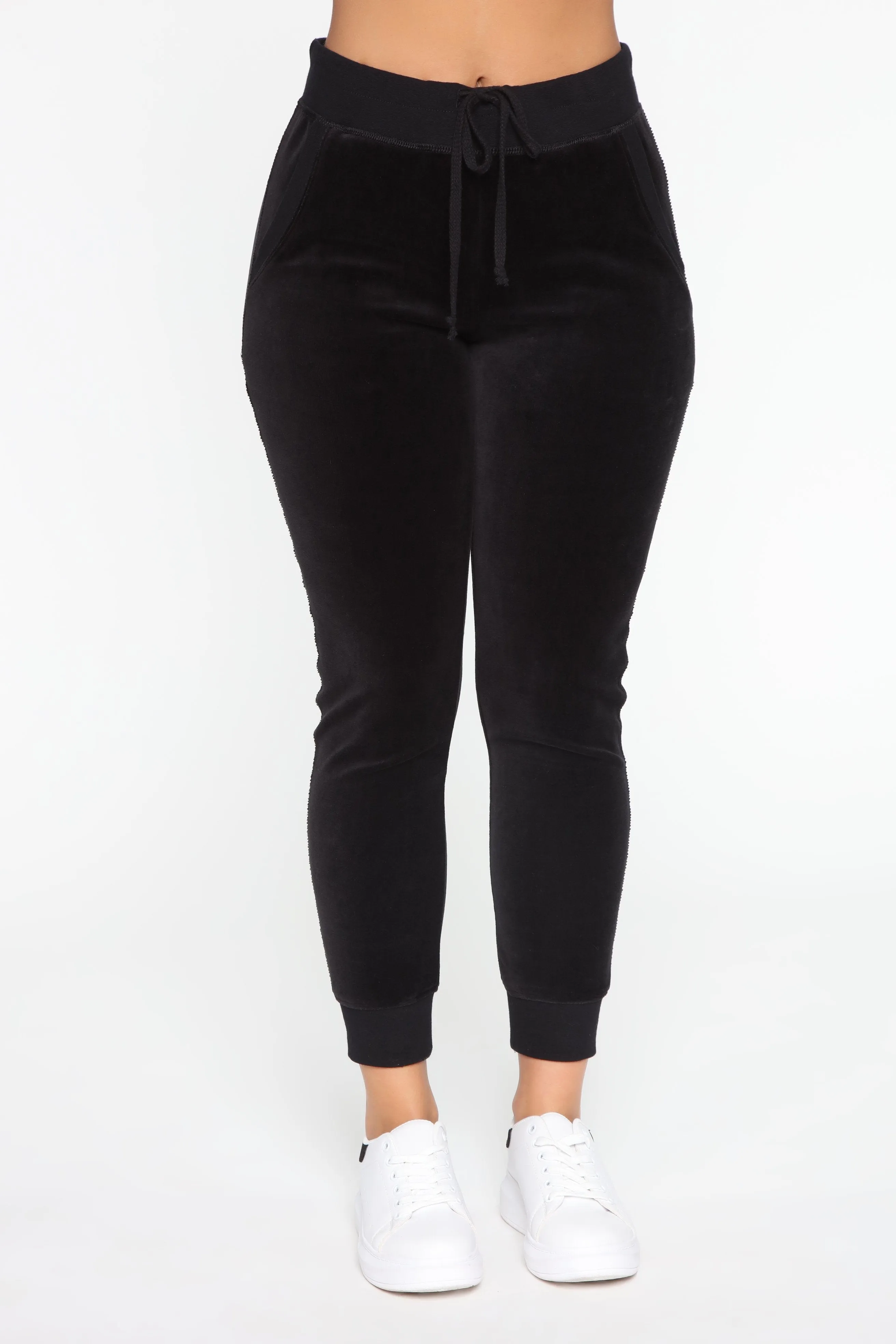 The Original Trendsetter Velour Set - Black