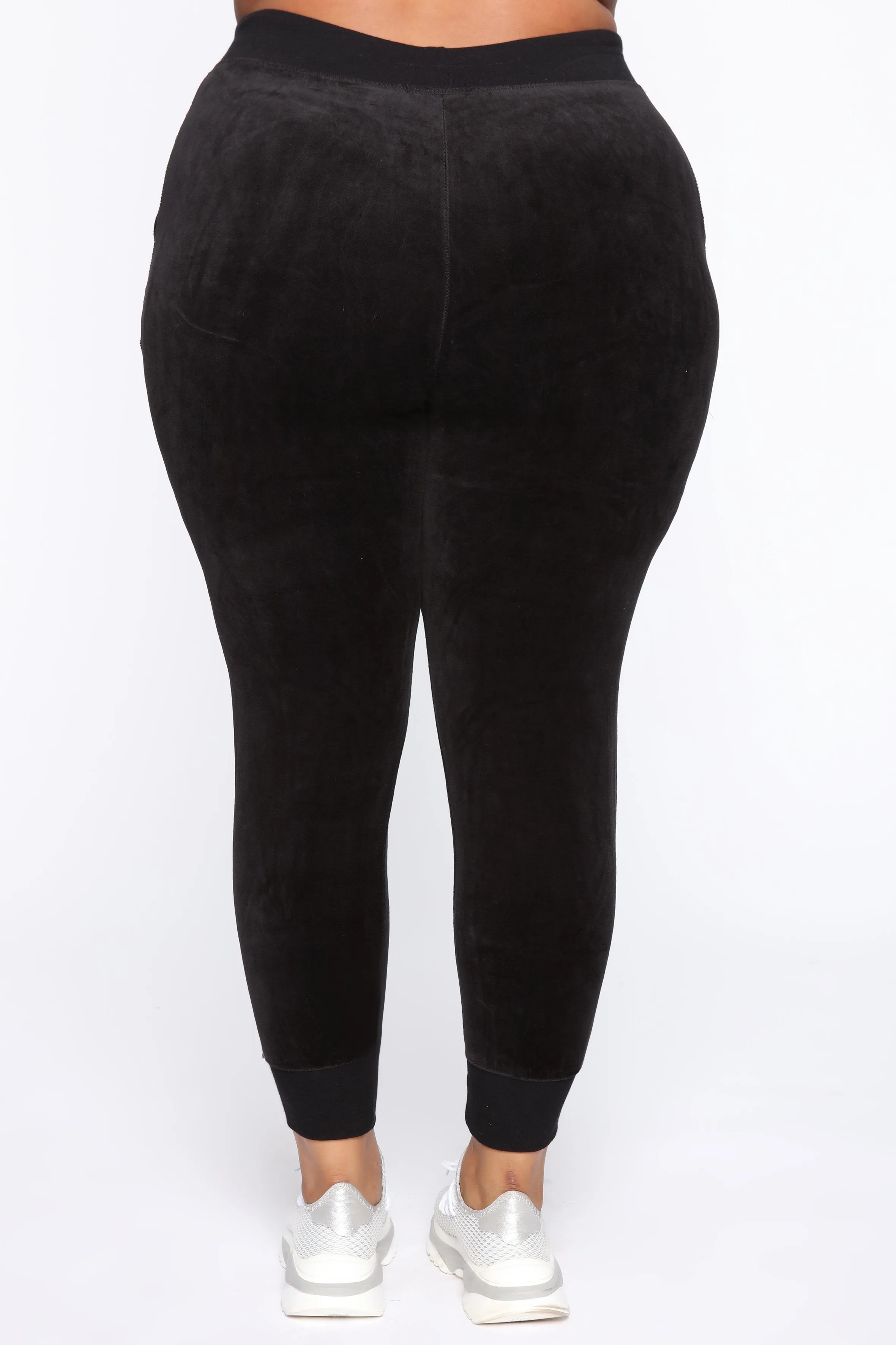 The Original Trendsetter Velour Set - Black