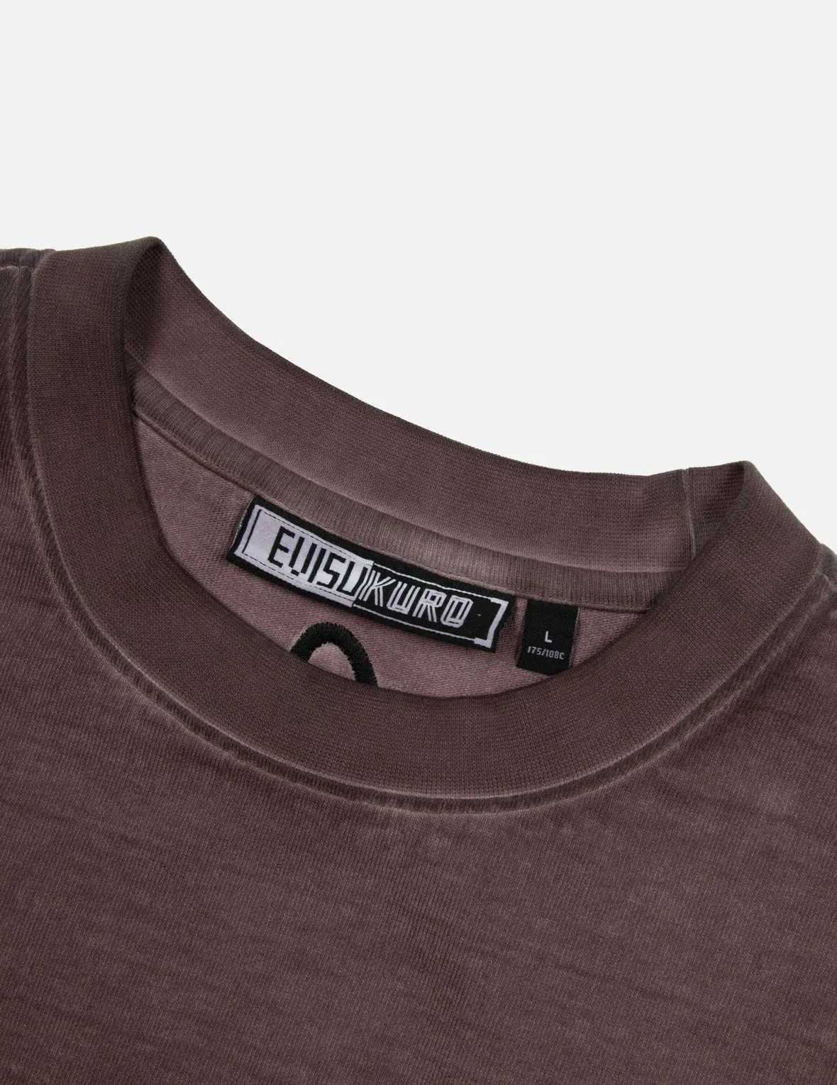 Tie-Dye Washed E_x001F_ffect Loose Fit T-shirt