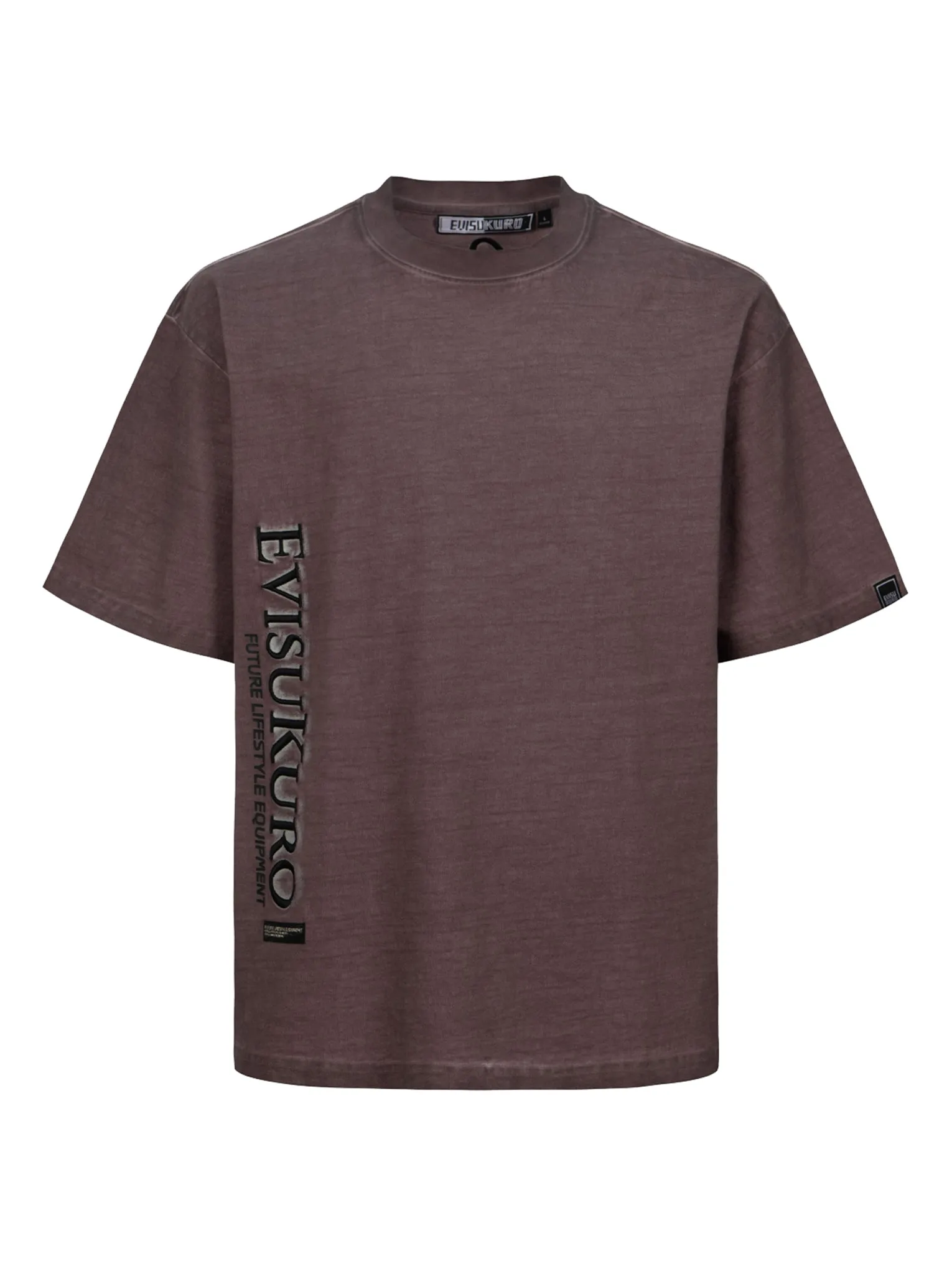 Tie-Dye Washed E_x001F_ffect Loose Fit T-shirt