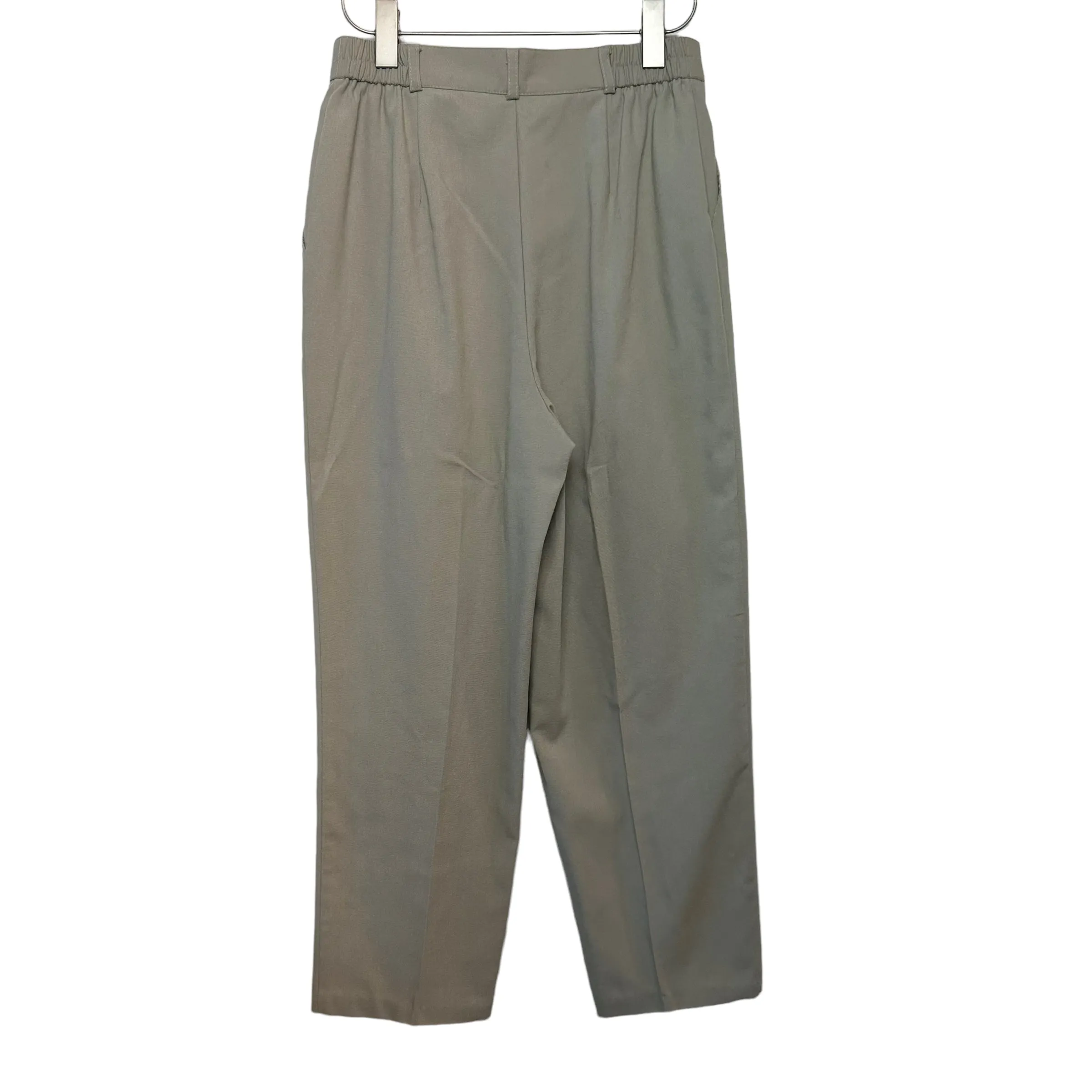 Vintage Requirements Trouser Pants Made in the USA 12 Tan Khaki Pleated High Rise